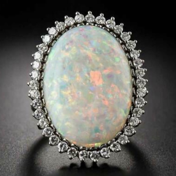 Jewelry - NEW 925 Sterling silver Opal Ring